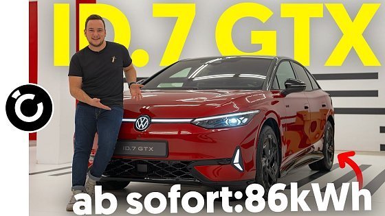 Video: VW ID.7 - NEUER AKKU und GTX Version endlich bestellbar!