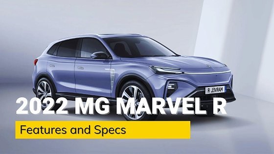 Video: The 2022 MG Marvel R - Features and Specs | Electric SUV