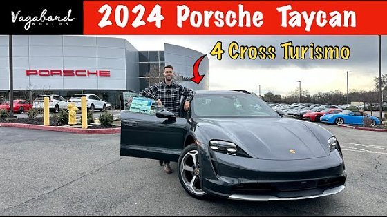 Video: 2024 Porsche TAYCAN 4 CROSS TURISMO // 4 seater car