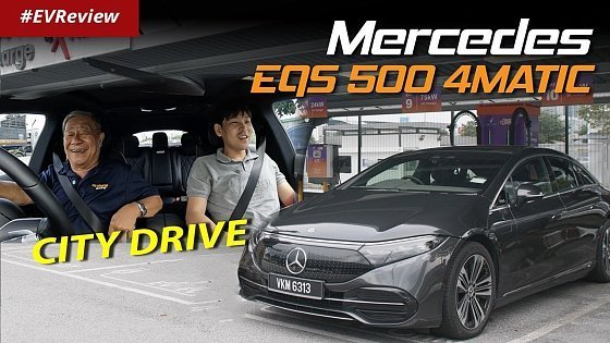 Video: A Day in the City with the Mercedes-Benz EQS 500 4MATIC - EV Review, Charging, Range Test