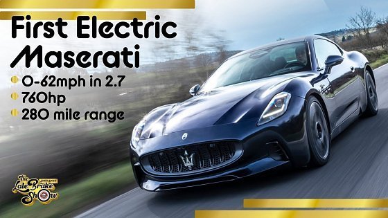 Video: Is Maserati&#39;s first EV the best looking electric car yet? New GranTurismo Folgore review