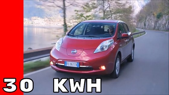 Video: 2017 Nissan Leaf 30 kWh