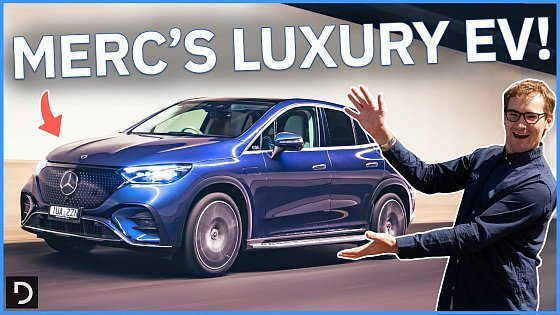 Video: Mercedes-Benz EQE 2023 Luxurious Midsize SUV | Worth The Big Price Tag? | Drive.com.au