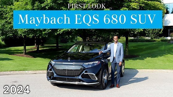 Video: 2024 Mercedes-Maybach EQS 680, the FIRST All-Electric Maybach