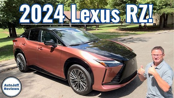 Video: 2024 Lexus RZ 450e Stuns with Luxury, Efficiency, and Features!