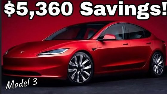 Video: 2024 Tesla Model 3 Long Range RWD Highland Promotional Offer! Is 1.99% Financing Offer Worth It?