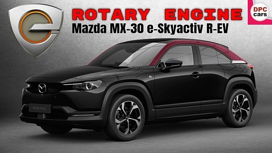 Video: Mazda MX-30 e-Skyactiv R-EV: Rotary Engine Range Extender | Debut at 2023 Brussels Motor Show