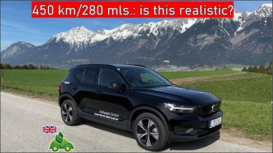 Video: Volvo XC40 recharge single motor - real-life range test done by an eco-driving professional