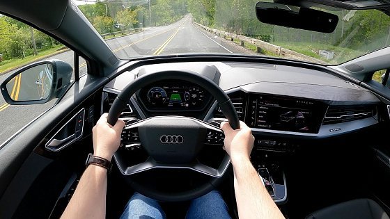 Video: 2024 Audi Q4 e-tron - POV Test Drive