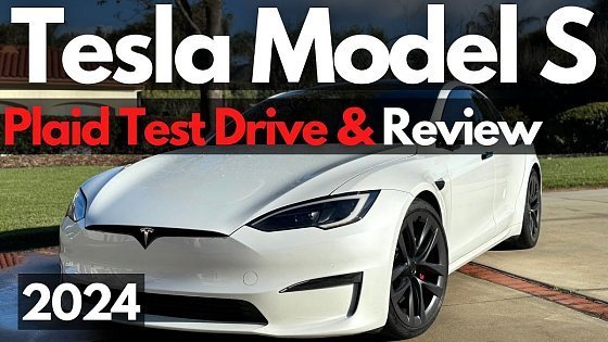 Video: 2024 Tesla Model S Plaid Test Drive &amp; Review