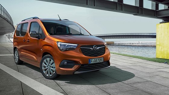 Video: Opel Combo-e Life XL | All-Electric Leisure Activity Vehicle |