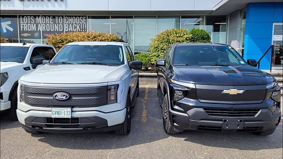 Video: 2024 Ford F150 Lightning Flash vs Chevrolet Silverado EV 4WT