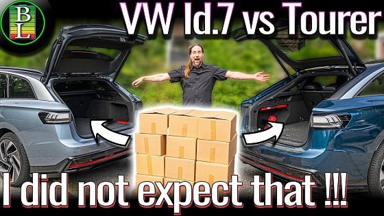 Video: VW Id.7 vs Tourer - How much more space do you really have? 