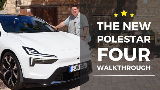 Video: Polestar 4 - First walkthrough (no driving)