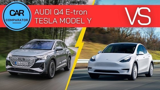 Video: Audi Q4 E-tron vs Tesla Model Y | 2024 | Detailed Comparison Review