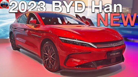 Video: NEW 2023 BYD Han - Visual REVIEW interior, exterior (Luxury EV)