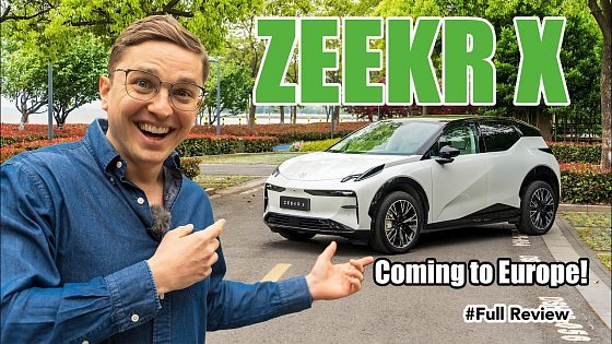 Video: The Zeekr X Is A Premium Electric SUV (With A Removable Fridge?!)