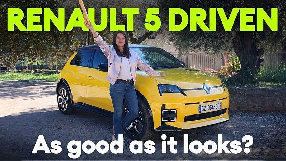 Video: FIRST DRIVE: New Renault 5 electric! As good as it looks? | Electrifying.com