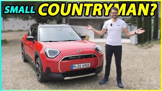 Video: The first-ever MINI Aceman is a small Countryman! REVIEW