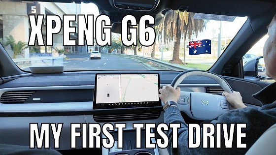 Video: RHD XPENG G6 Australia Test Drive and Infotainment Screen Walkthrough