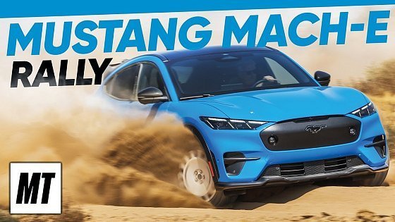 Video: Can an Electric Mustang SUV Really Off-Road?! 2024 Ford Mustang Mach-E Rally First Test