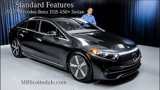 Video: Features Review 2022 Mercedes EQS 450+ Sedan - Standard Features Review
