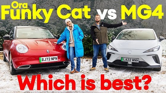 Video: Ora Funky Cat vs MG4. Affordable electric car SHOWDOWN! Which should YOU choose? / Electrifying