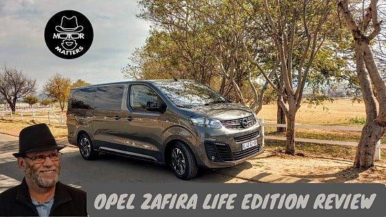 Video: Opel Zafira Life Edition Test Review