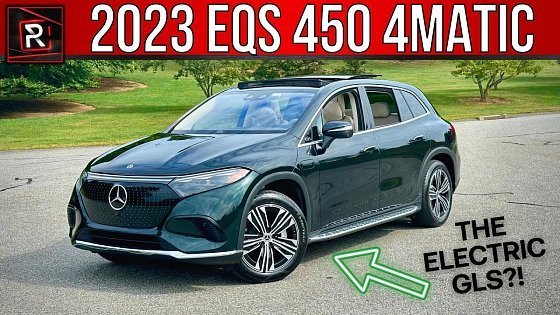 Video: The 2023 Mercedes-Benz EQS 450 4Matic SUV Is An Electric Crossover Between A GLS &amp; S-Class