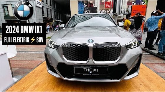 Video: 2024 BMW iX1 xDrive30 - Entry Level Full Electric SUV - All Wheel?Drive @BMWBirdAutomotiveGurgaon