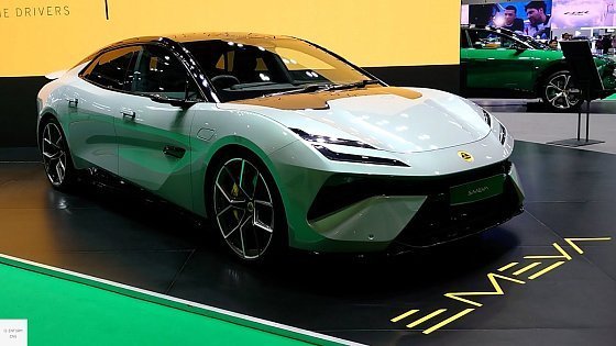 Video: 2024 Lotus Emeya R / In-Depth Walkaround Exterior & Interior