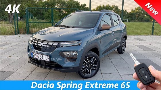 Video: Dacia Spring Extreme 2023 - Detail Review in 4K (Exterior - Interior), Price