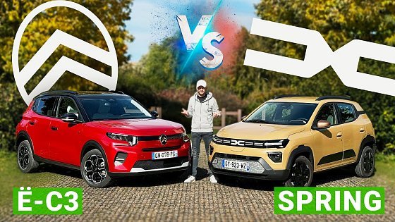 Video: Citroën ë-C3 VS Dacia Spring : Victoire par KO !