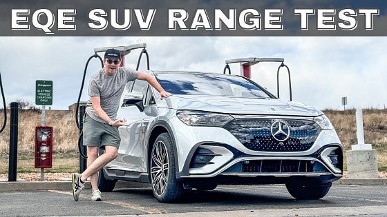 Video: Mercedes EQE SUV 350+ RWD Range Test! Here’s How Far It Goes At 70-MPH On The Highway