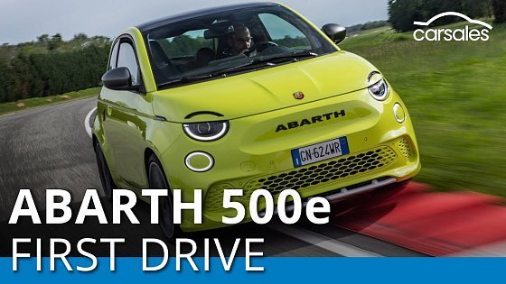 Video: 2023 Abarth 500e Review | Tiny EV hot hatch majors on design and tech, but is it worth the weight?