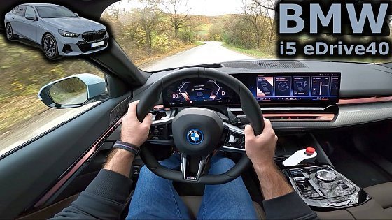 Video: 2023 BMW i5 eDrive40 (G60) | POV test drive