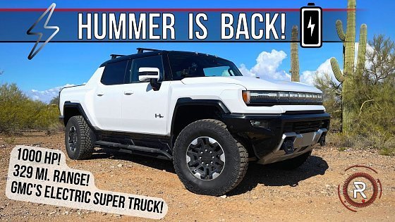 Video: The 2023 GMC Hummer EV Pickup Is An Insane Electric Super Truck