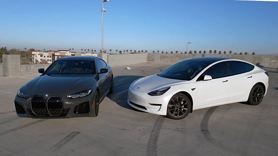 Video: I Spent a Day with the BMW i4 and Model 3 - Who Comes out on Top?