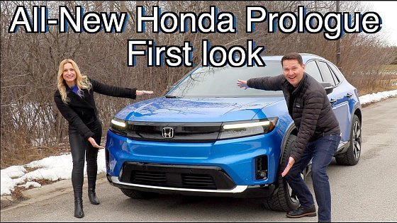 Video: All-New 2024 Honda Prologue first look // Only a Honda in name?