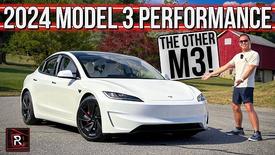 Video: The 2024 Tesla Model 3 Performance Is The Other M3 For A Techie Driving Enthusiast