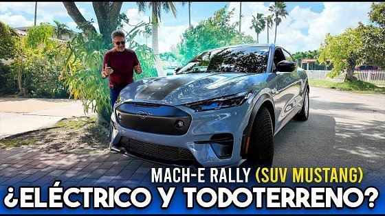 Video: 2024 Ford Mustang Mach-E Rally • a punto de dominar los autos eléctricos para siempre