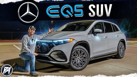 Video: Experience the 2023 Mercedes EQS SUV at Night! | Luxury EV