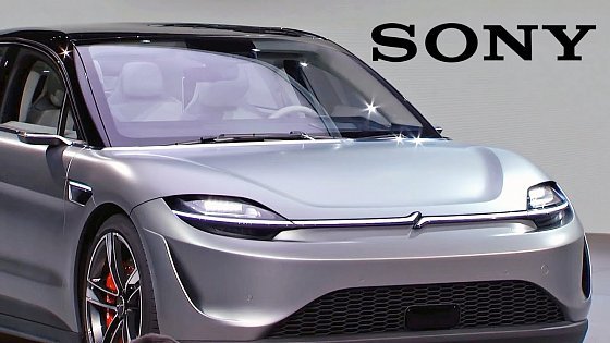 Video: The Sony Car – Full Details – Sony Vision-S concept car