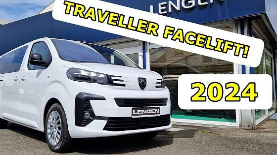 Video: Wie ist der neue PEUGEOT Traveller? Facelift 2024