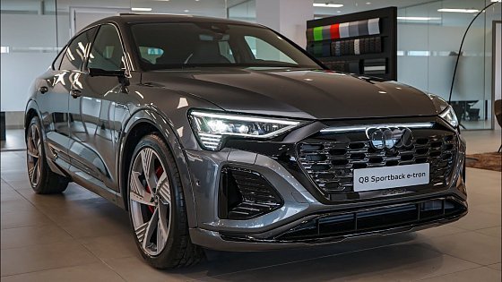 Video: NEW 2023 Audi Q8 Sportback e-tron 55 Quattro (408hp) - Interior and Exterior Details