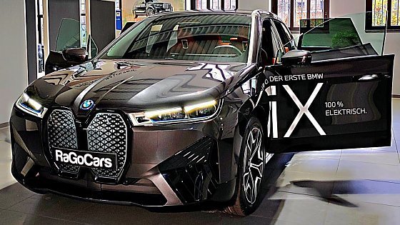 Video: 2022 New BMW iX xDrive40 | the First Ever BMW iX - the Best Electric SUV? Interior and Exterior