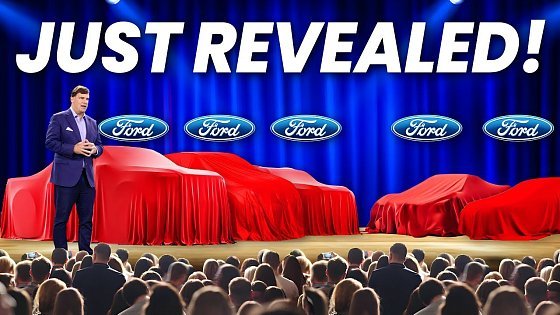 Video: Ford CEO Reveals 5 NEW Car Models For 2025 & STUNS The Entire Car World!