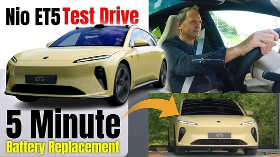 Video: New Nio ET5 Touring Battery Replacement and Test Drive
