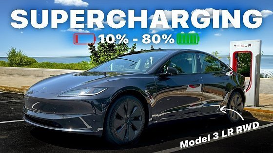 Video: Supercharging the NEW Model 3 Long Range RWD | 10-80%