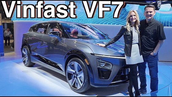 Video: Vinfast VF7 First look // One of four new EVs from Vinfast!